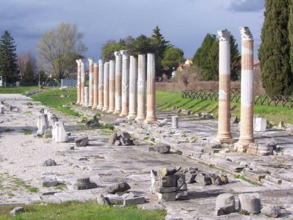 Il foro romano di Aquileia, l'area archeologica patrimonio dell'Unesco
